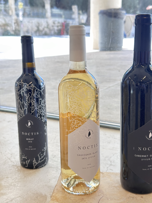 METAMOR final presentation with packaging and bottle display